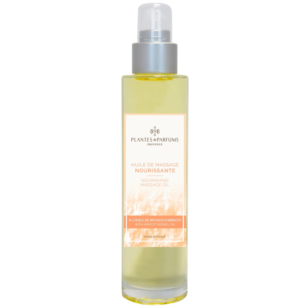 Plantes et Parfums Nourissante à l’huile de Noyaux d’Abricots Huile de Massage