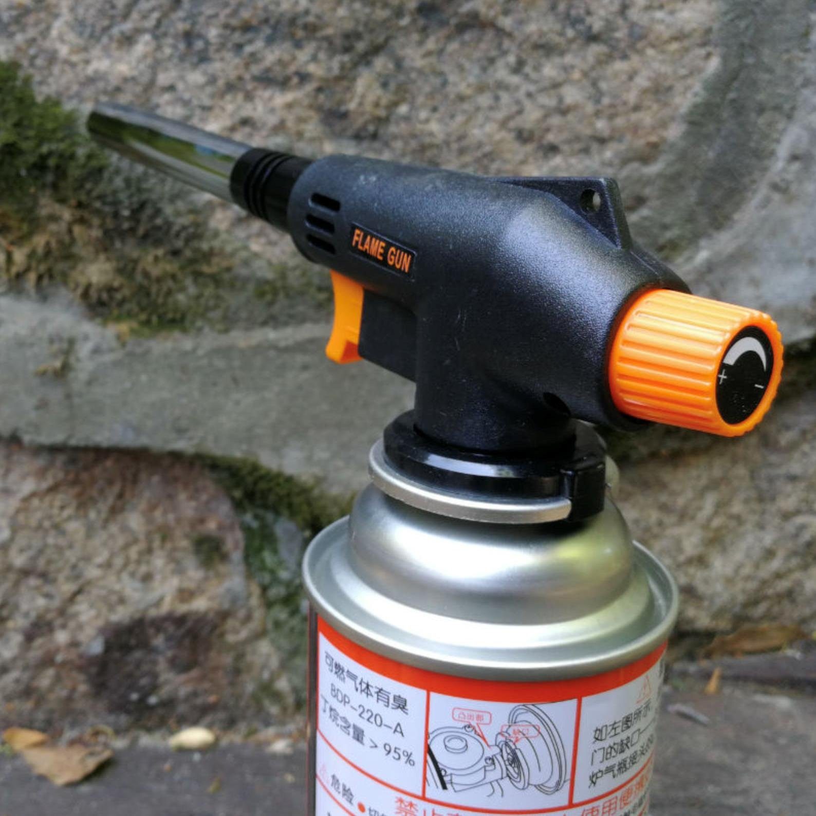 RHP Flambierbrenner RHP Präzisions-Brenneraufsatz mit Gasflaschen: Perfekte Lösung für, (5-tlg)