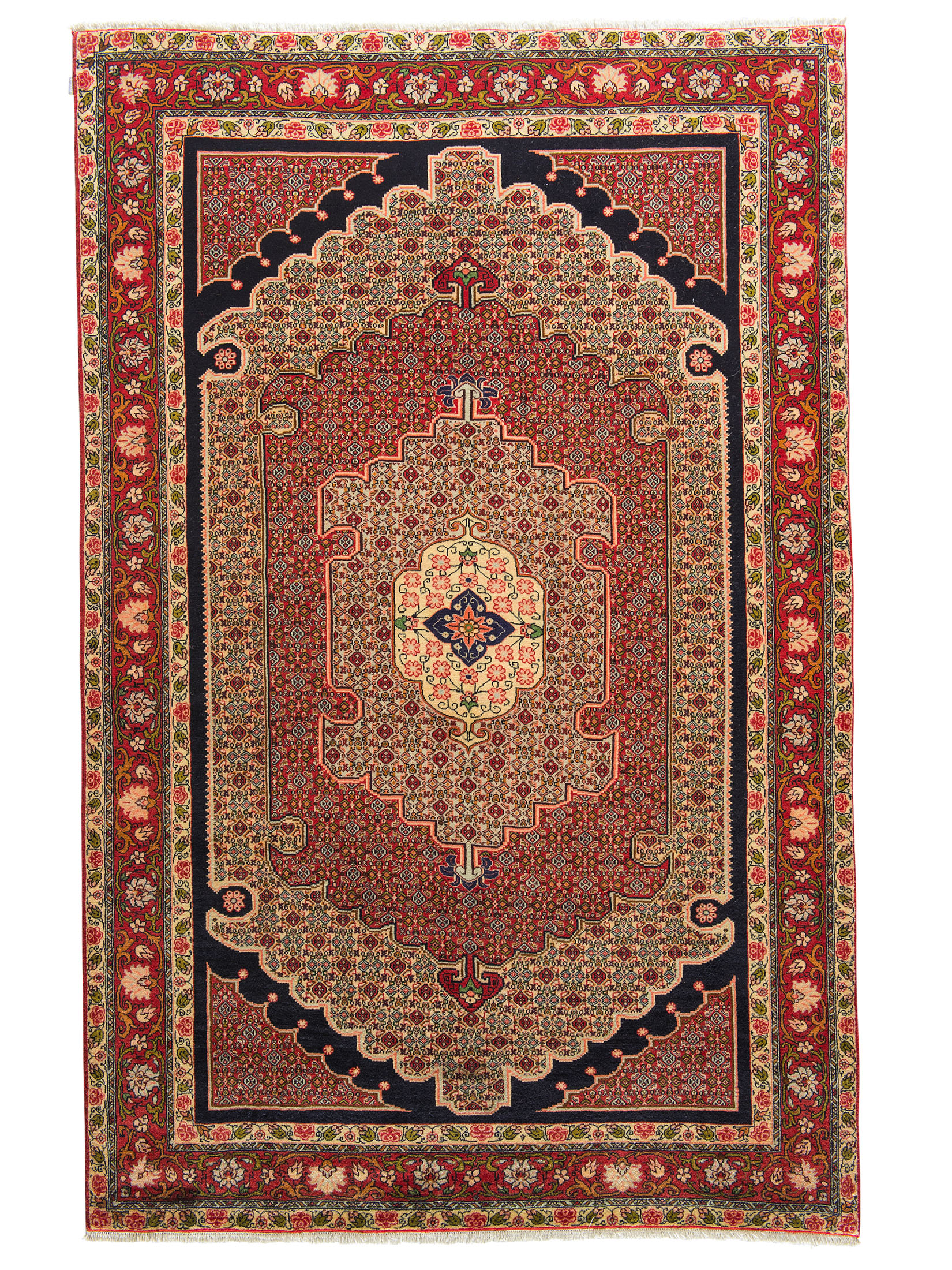 Senneh ca. 170 x 265 cm, Unikat / Einzelstück