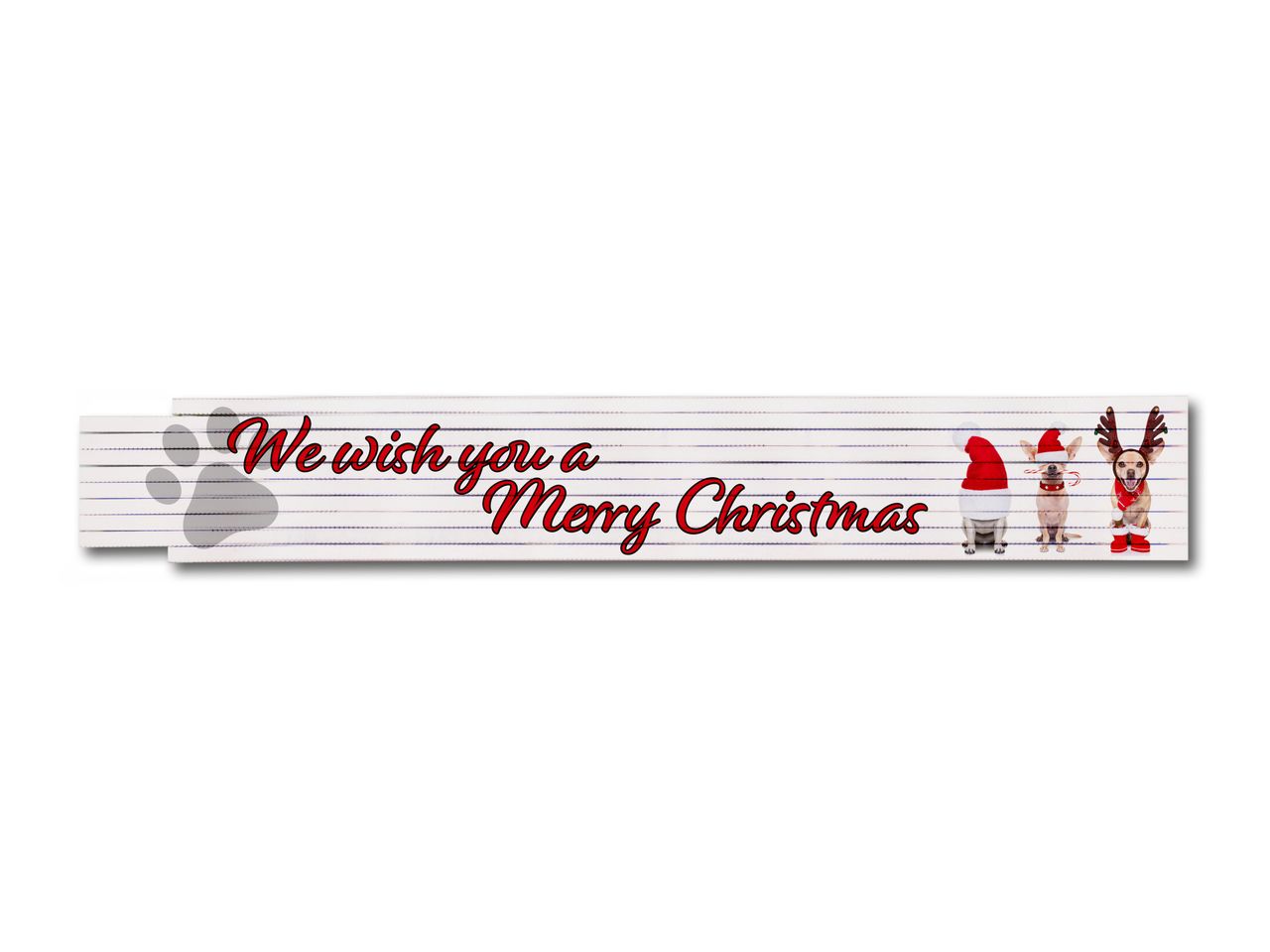 Sarei Zollstock mit Weihnachtsmotiv / Geschenk