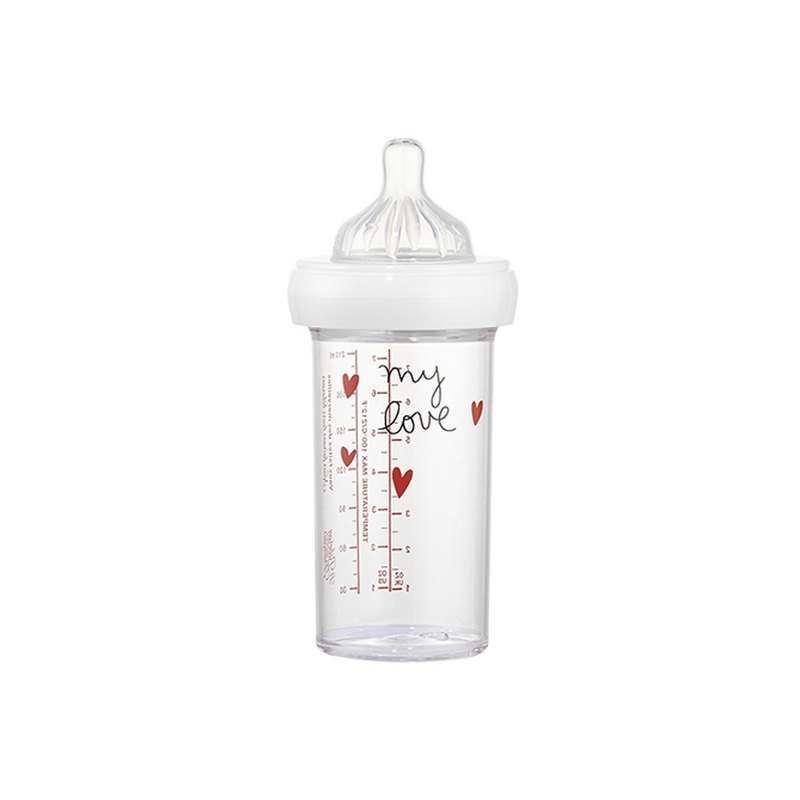 Biberon 0-6 mois 210 ml anti-coliques My love Le biberon français