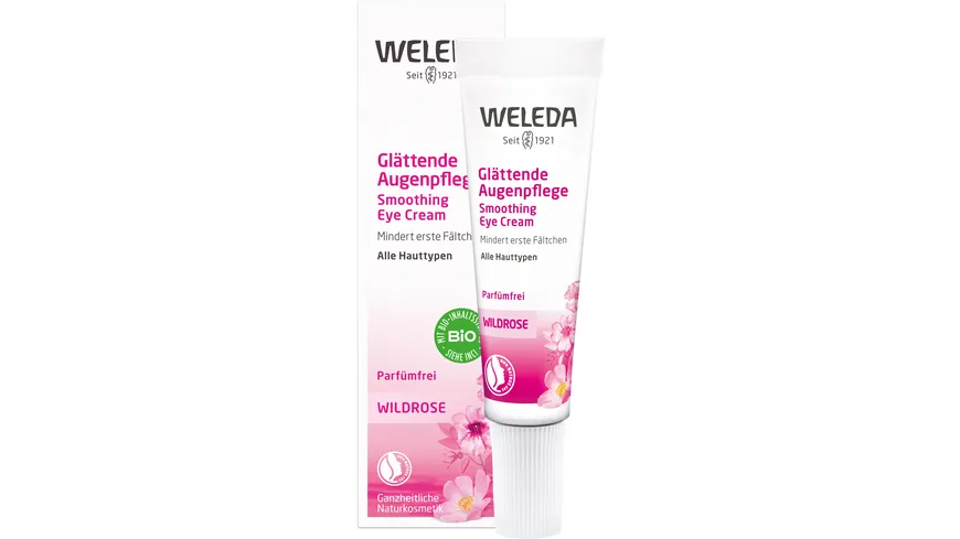 WELEDA WILDROSE Glättende Augenpflege 10 ml