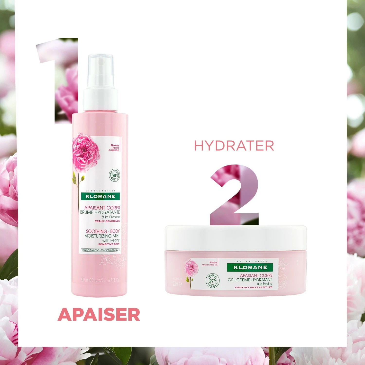Klorane Peony Hydrating Mist