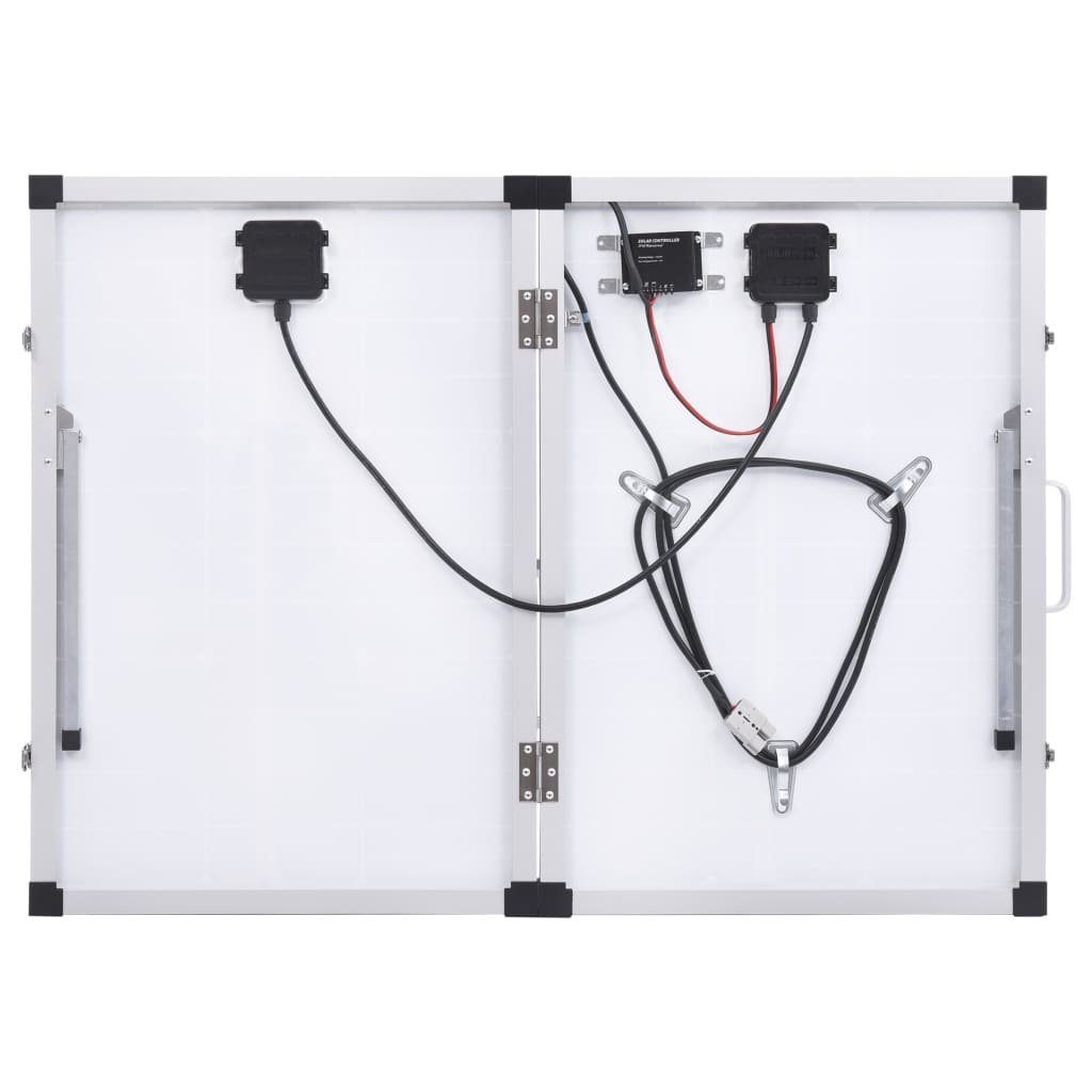 vidaXL Solarmodul Solarmodul in Koffer-Design Klappbar 120 W 12V