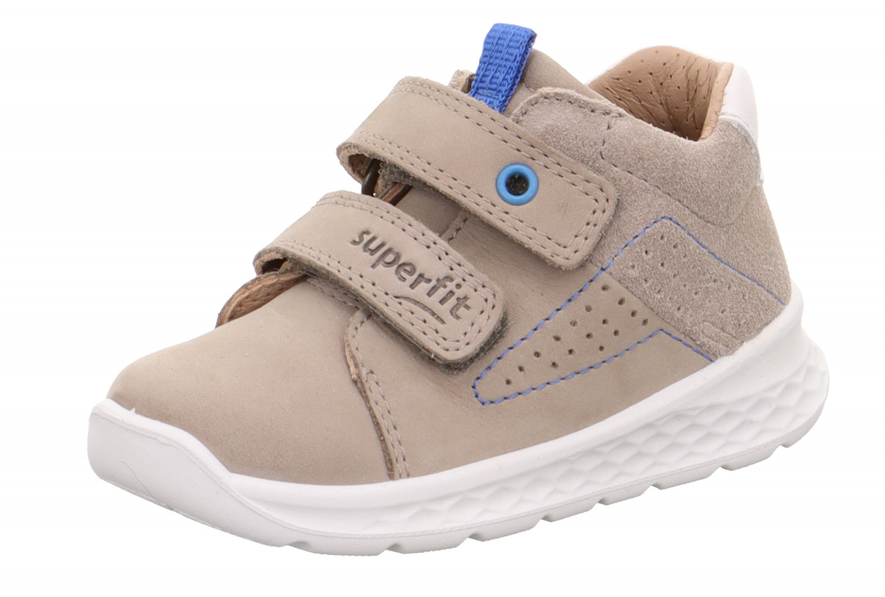 BREEZE - Beige/BlauSneaker low mit Klettverschluss