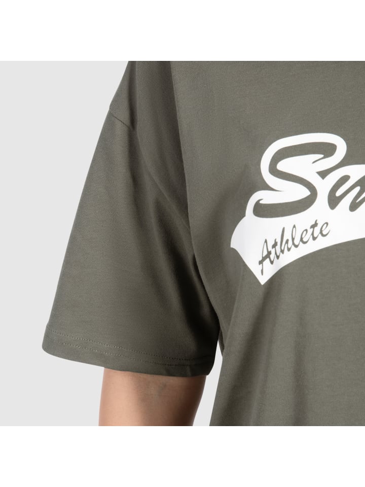 SMILODOX Unisex T-Shirt Macey in Khaki günstig kaufen