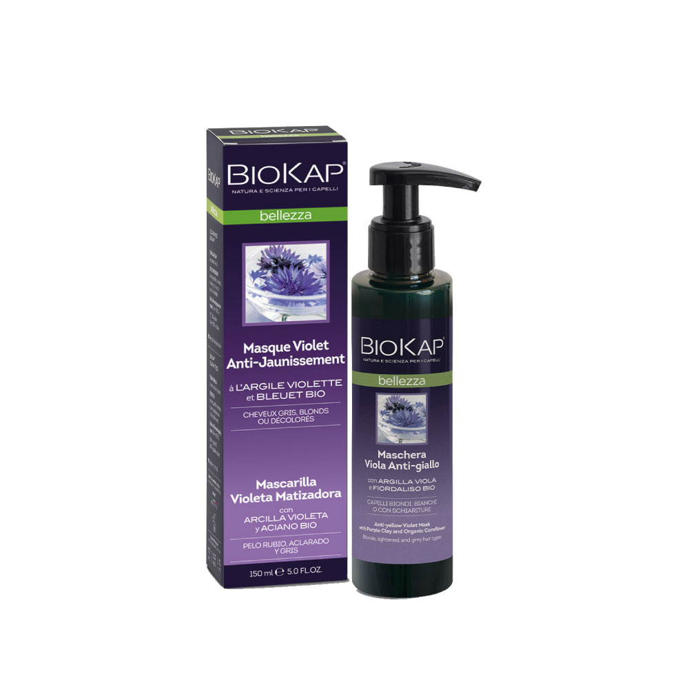 biokap MASQUE VIOLET ANTI-JAUNISSEMENT masque cheveux
