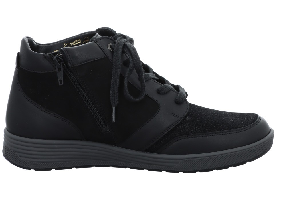 GANTER Schnür-Stiefeletten schwarz
