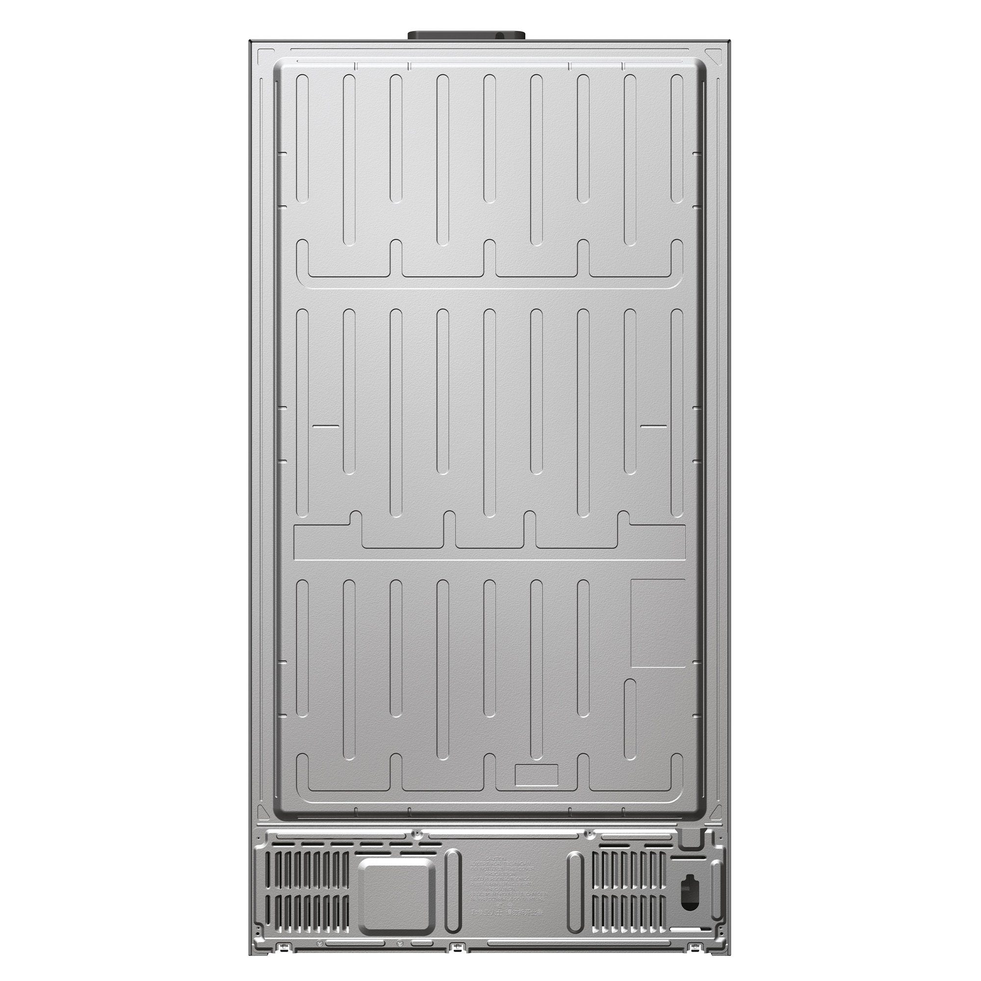Haier Side-by-Side Front aus Edelstahl HSR5918DWMP, 177,5 cm hoch, 90,8 cm breit