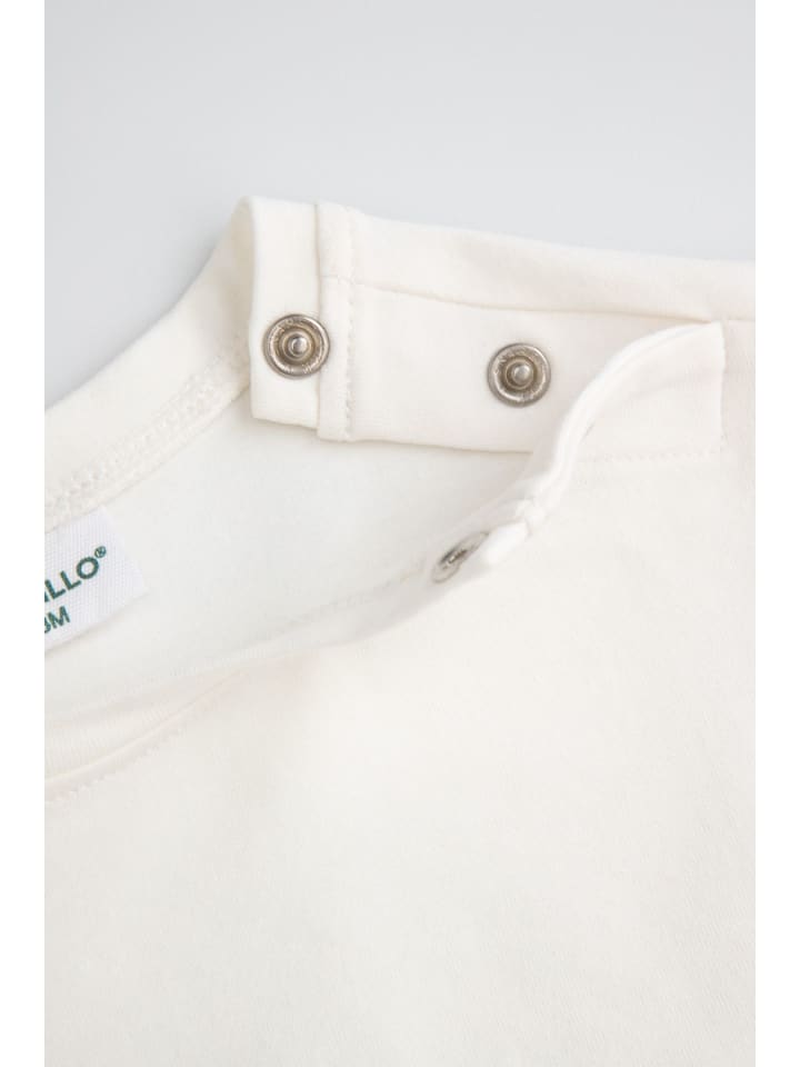 Coccodrillo Kleid mit langen Ärmeln in ecru günstig kaufen 80