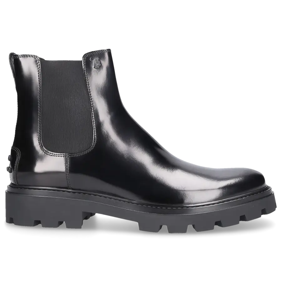 Tod's - Chelsea Boots M08J0 Veloursleder - schwarz
