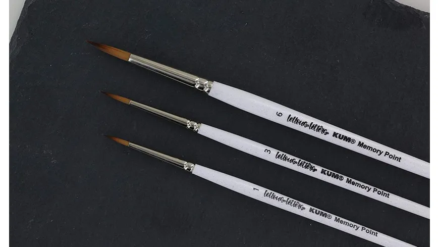 KUM Memory Point Brushlettering-Pinselset