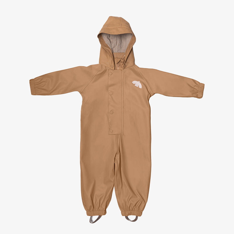 aarhus rain suit caramel - Braun