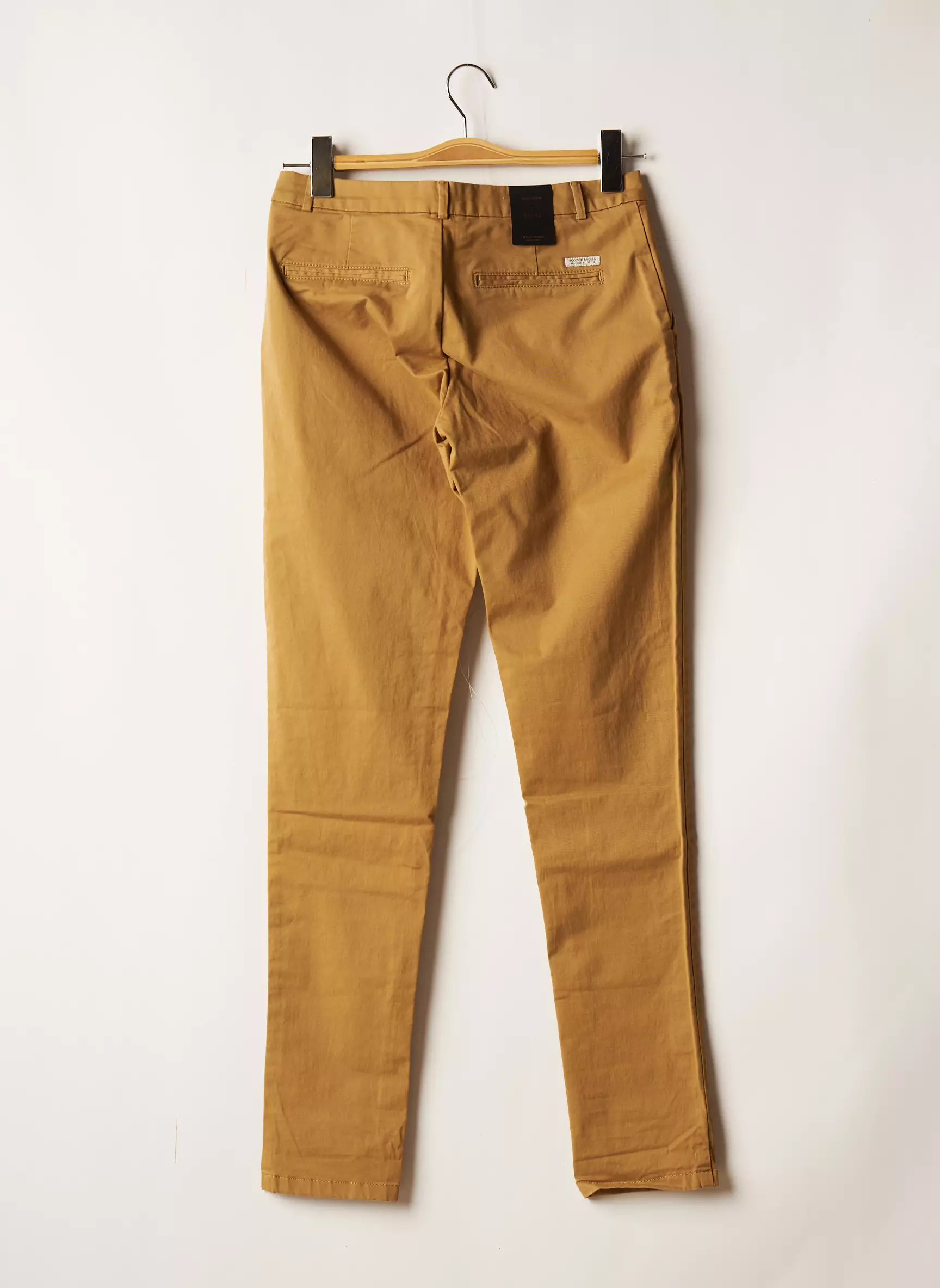 Scotch Soda Pantalons Chino Femme couleur marron