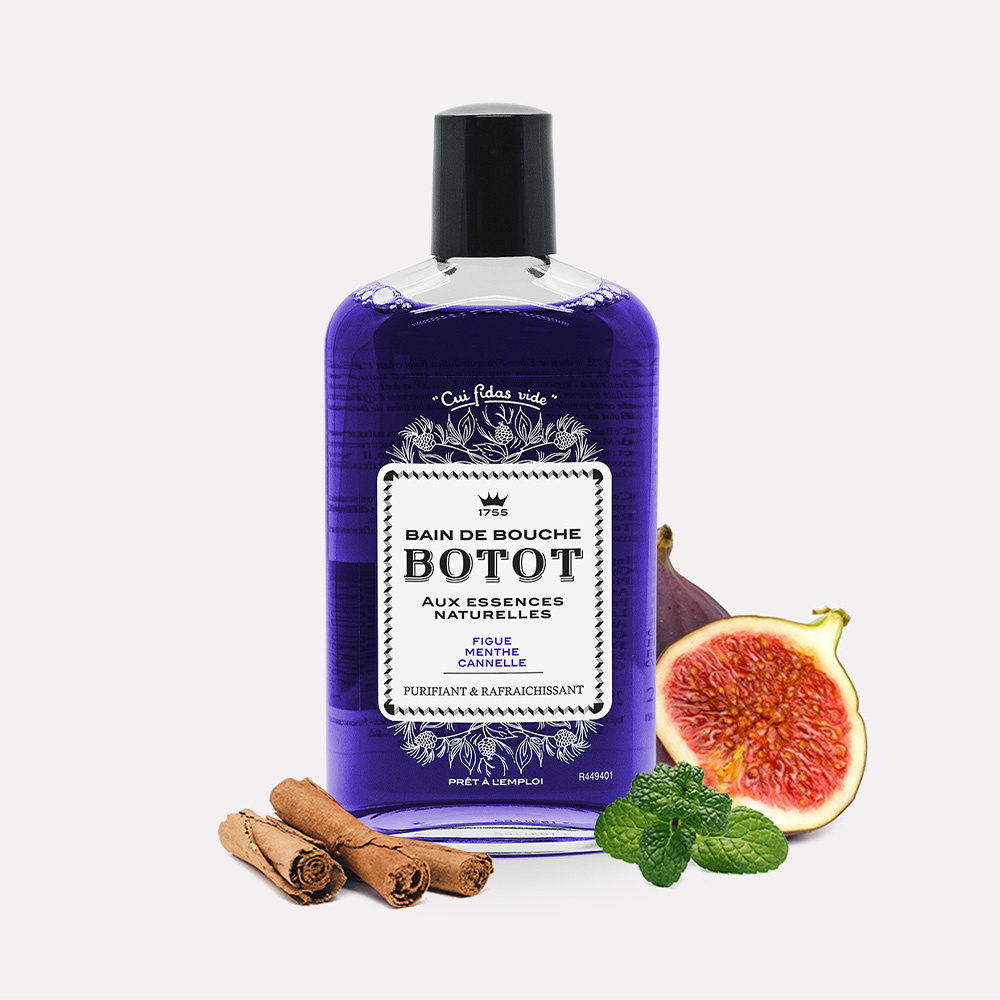 botot BOTOT BAIN DE BOUCHE FIGUE MENTHE CANELLE 250 ML BAIN DE BOUCHE