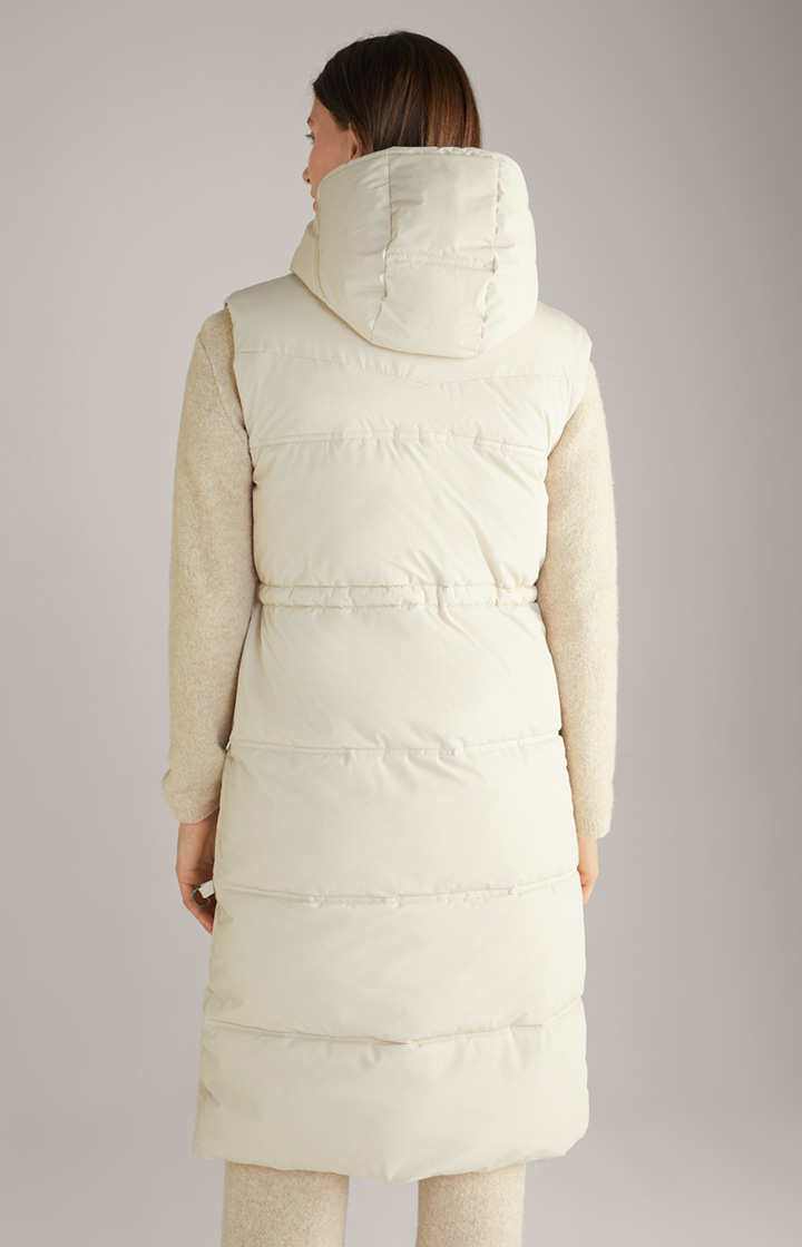Steppweste in Offwhite