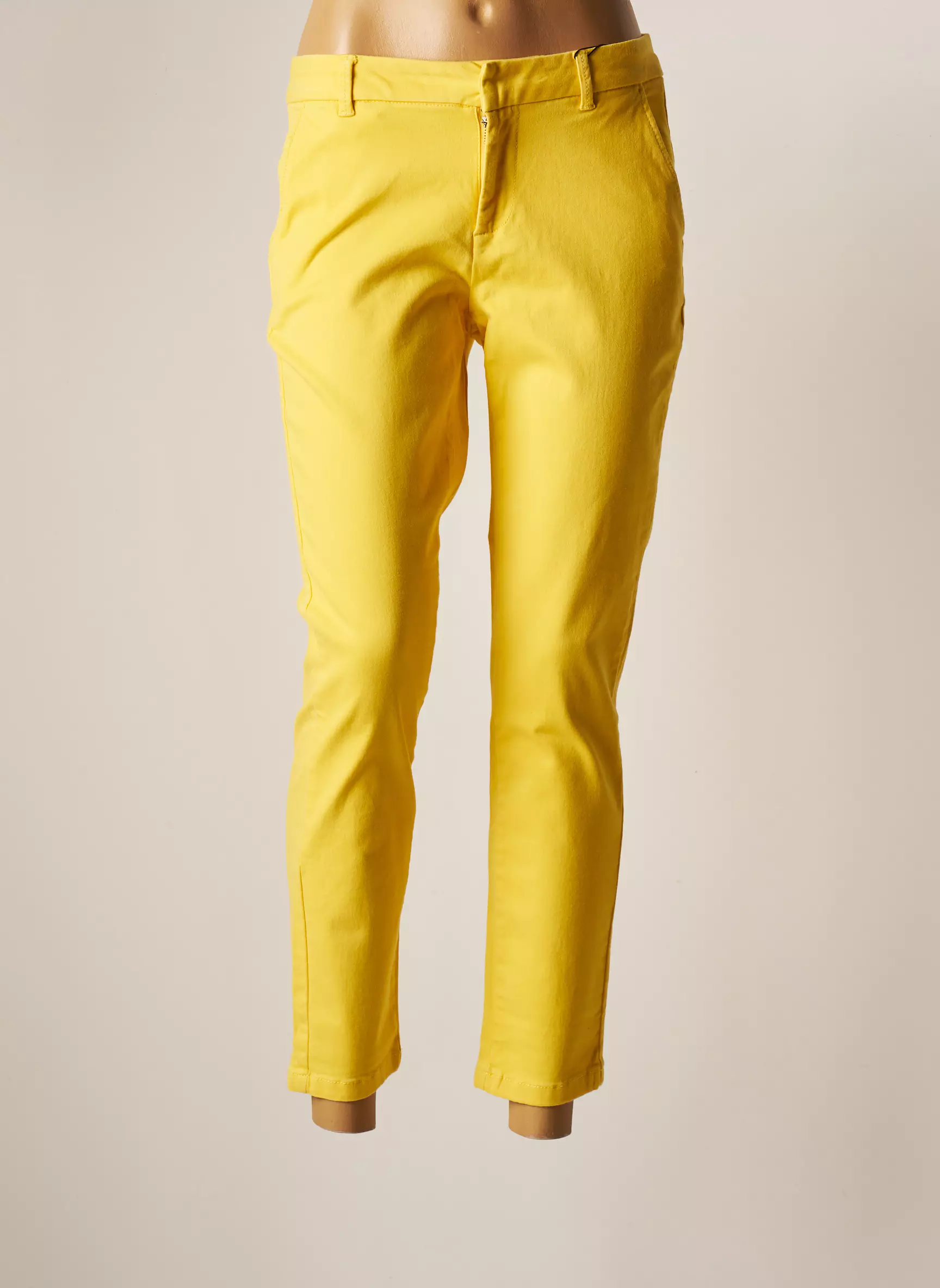 Vero Moda Pantalon7 8 Femme couleur jaune