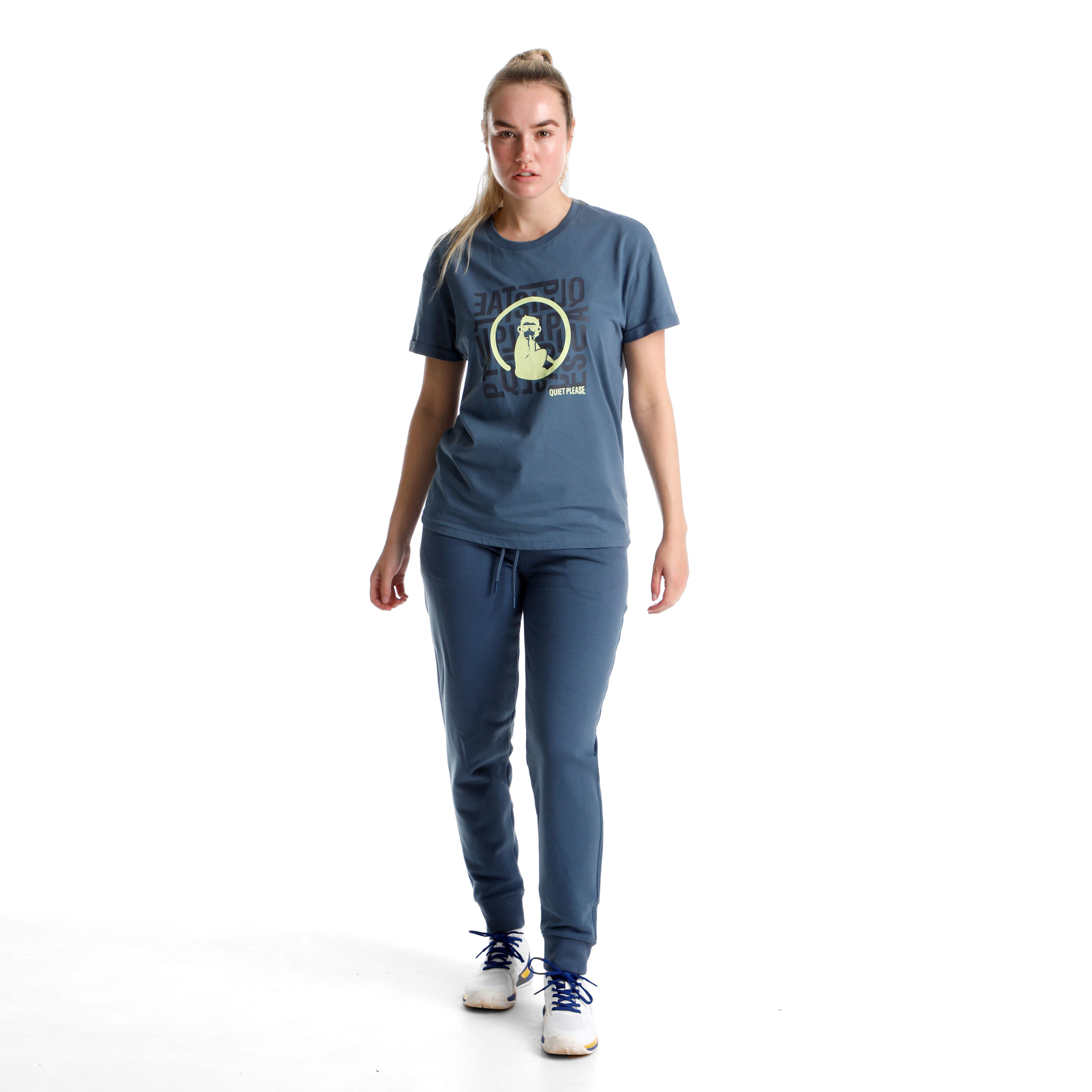 Easy Trainingshose Damen - Blau
