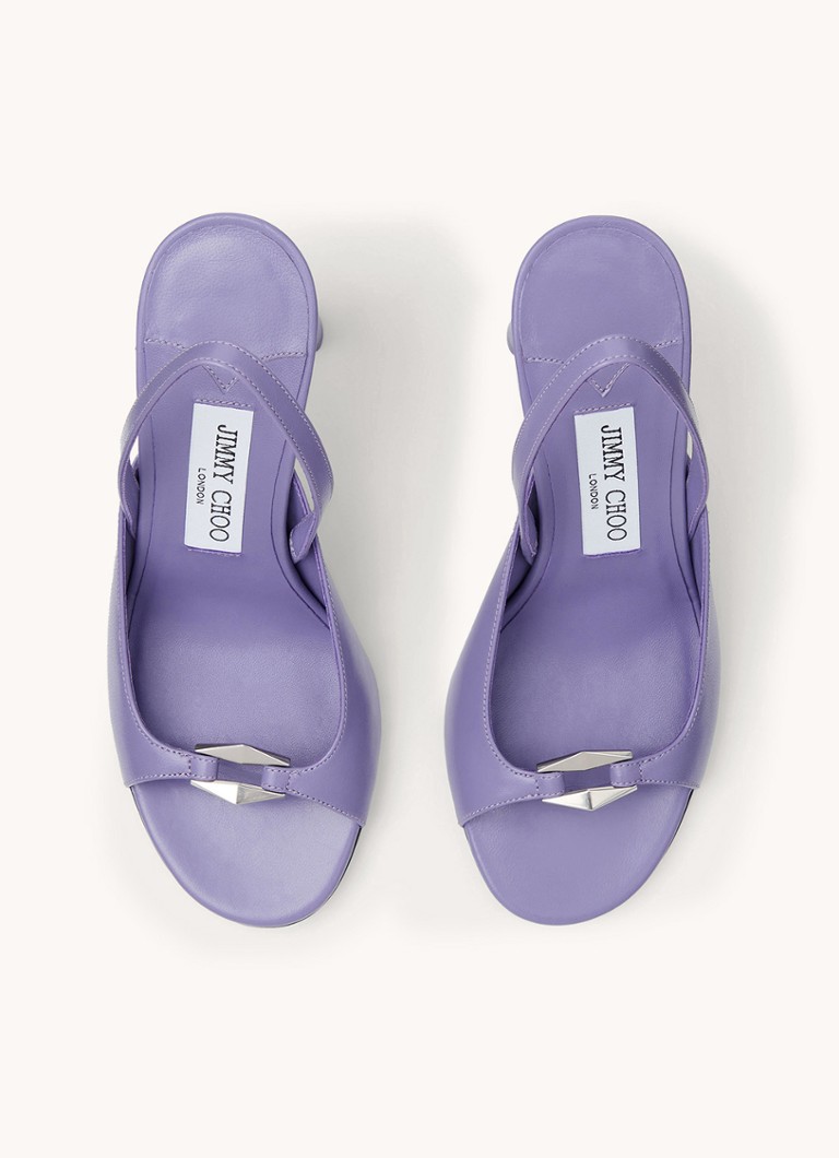 Sandale Jimmy Choo Lev 95 din piele de miel