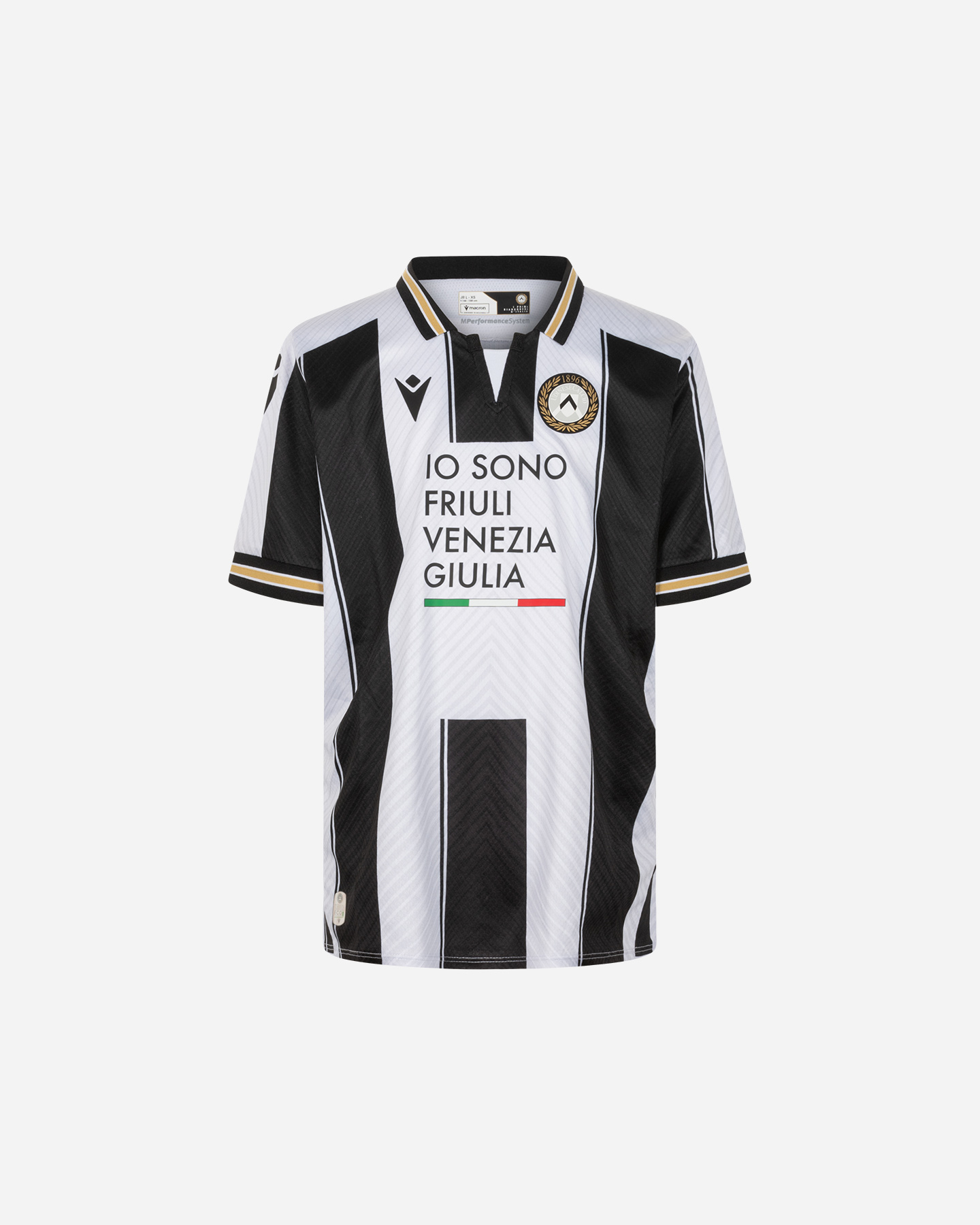 Oficiálny domáci futbalový dres Macron Udinese 24-25 Jr 70001851