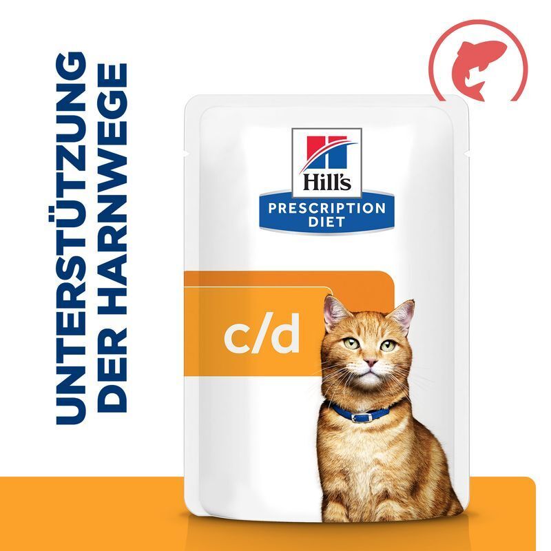 Hill's Urinary Hill's Prescription Diet c/d Multicare Urinary Care Lachs 12x85 g
