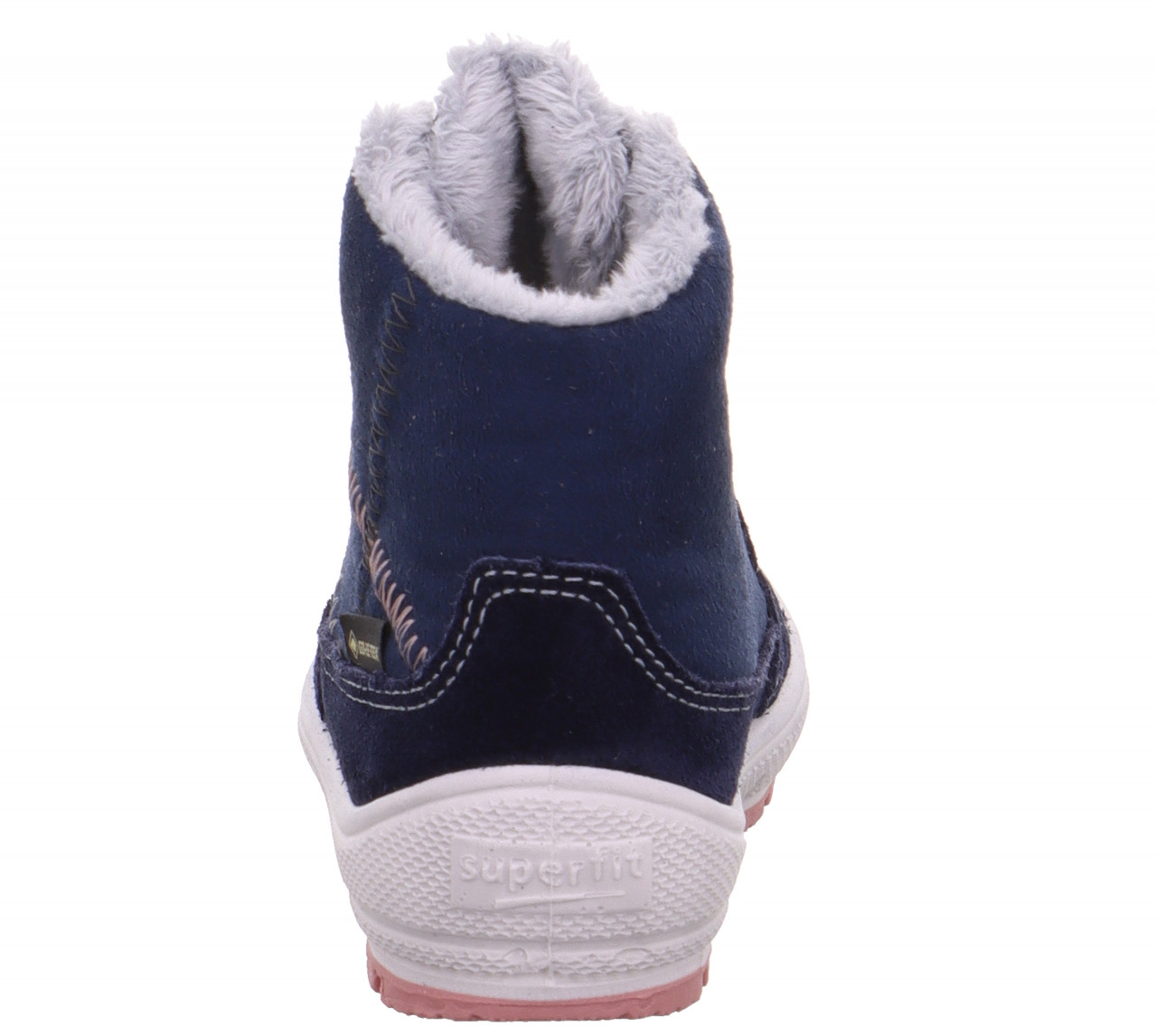 GROOVY - Blau/Rosa Boots mit Schnürung
