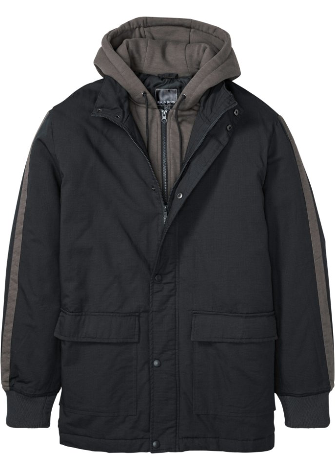 Winterjacke in 2 in1 Optik