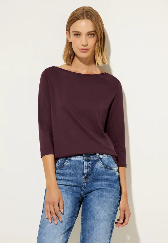 Street One Softes Shirt in Unifarbe