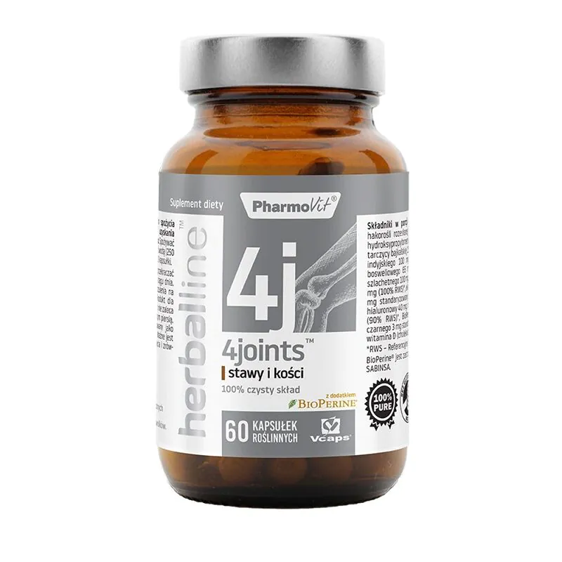 PharmoVit Herballine 4Joints zglobovi i kosti biljne kapsule