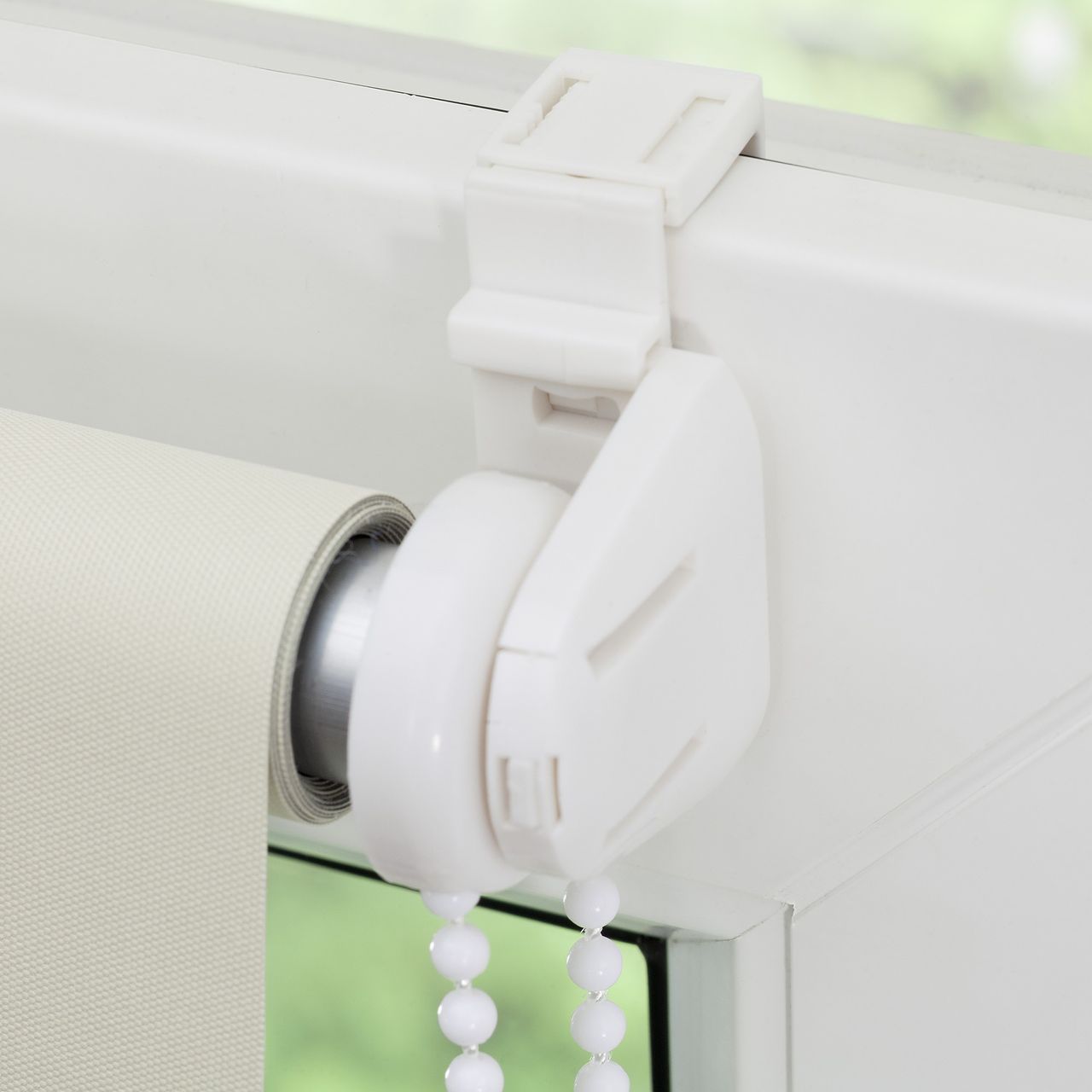 Lichtblick Thermo-Rollo Klemmfix, ohne Bohren, Verdunkelung - Creme, 80 cm x 220 cm (B x L)