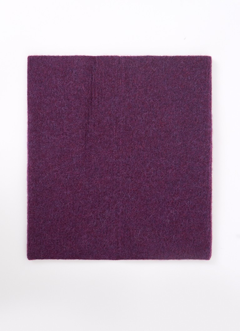 Session Miwa coarse knit scarf in alpaca wool blend