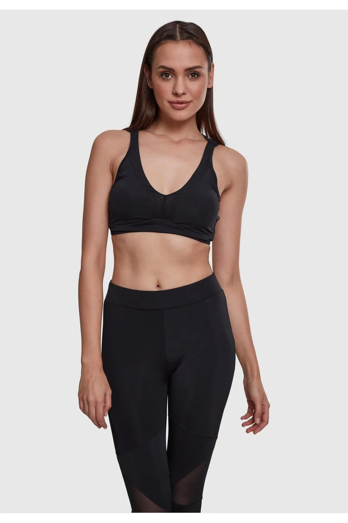 Urban Classics  Damen Ladies Tech Mesh Crossback Bra