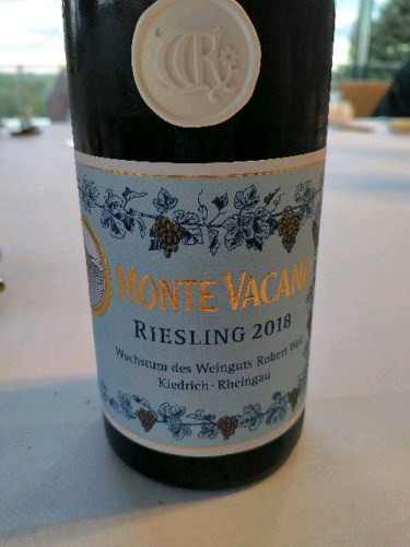 Robert WeilMonte Vacano Riesling 2018