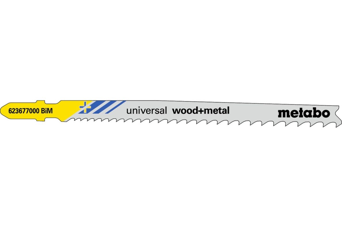 Metabo dodatki 623621000 Listi za vbodno žago (25 kosov) Tip 23677 106/2,4 mm