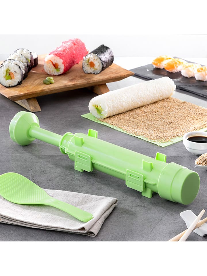 InnovaGoods 3tlg. Sushi-Set in Grün günstig kaufen onesize