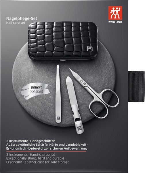 ZWILLING Beauty Classic Nagelpflege-Set - black Maniküre-Set