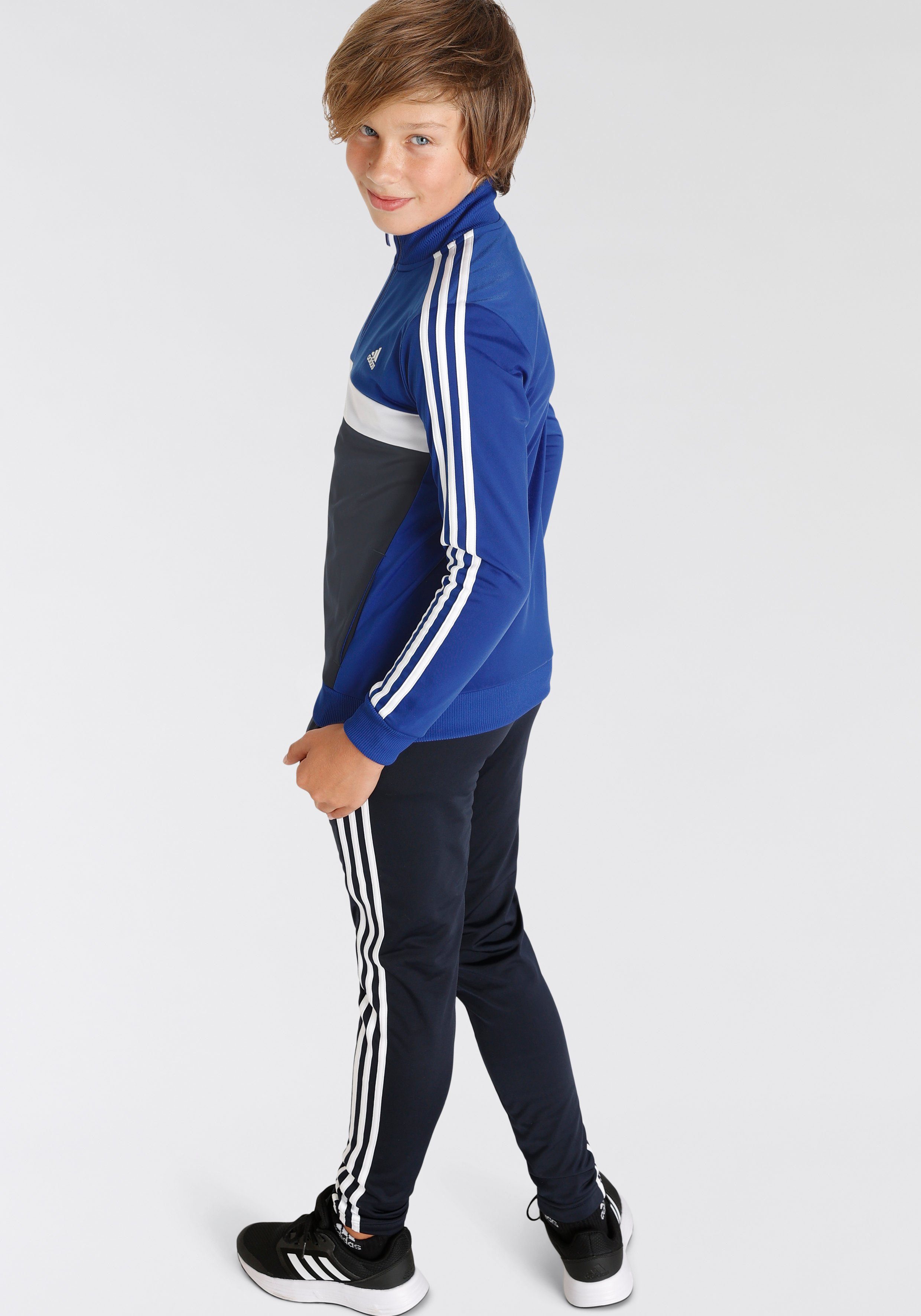 adidas Sportswear Trainingsanzug ESSENTIALS 3-STREIFEN TIBERIO (2-tlg)