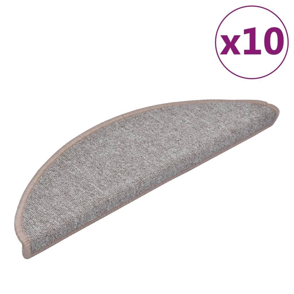 Stufenmatte Stufenmatten 10 Stk. 56x17x3 cm Hellbraun, vidaXL, Andere, Höhe: 30 mm