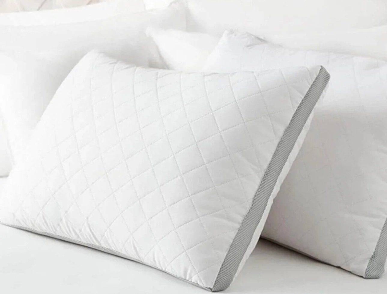 Baumwollbettdecke, Schlafset Vinter 3 Teilig Biobaumwollemix 160x220cm, Sandiik