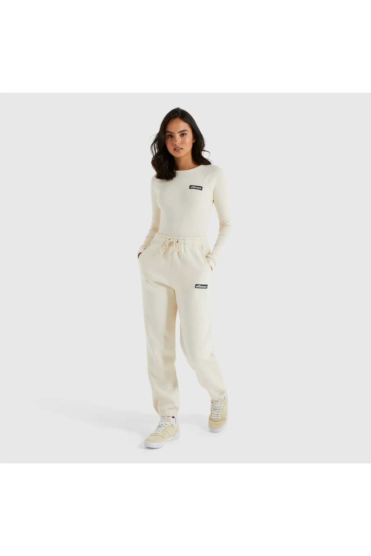 Ellesse  Off-White Jogginghose für Damen/Mädchen