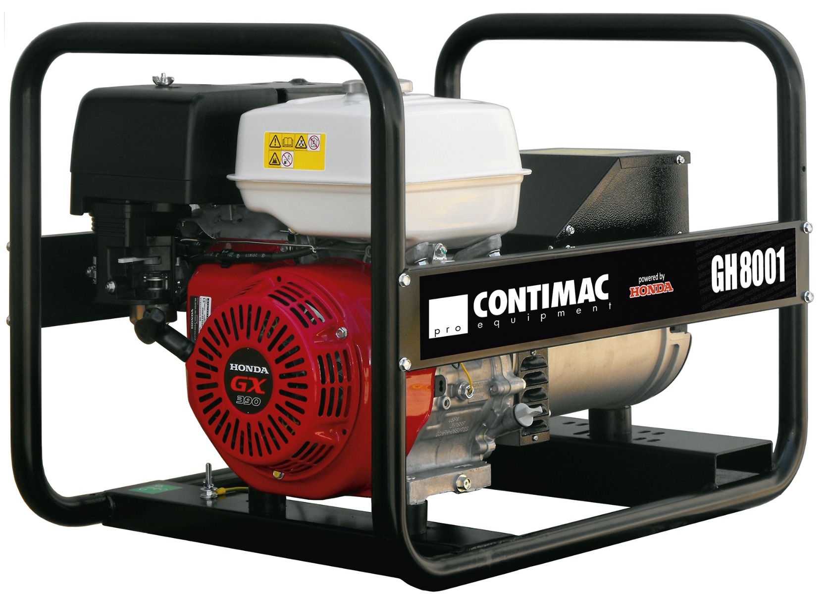 Contimac 70192 Gh 8001 Generator o dużej wytrzymałości 6400 W