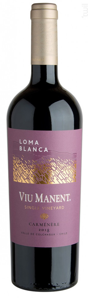 SINGLE VINEYARD LOMA BLANCA CARMENERE Viu Manent Vin Rouge●AOC de Colchagua Valley 2021 75cl