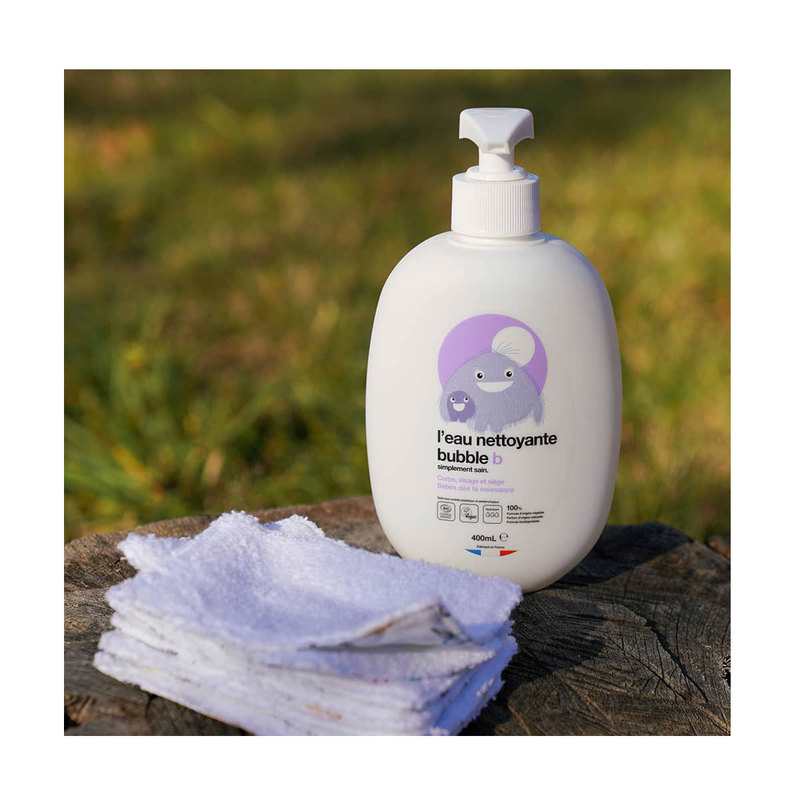L'eau nettoyante Bubble B