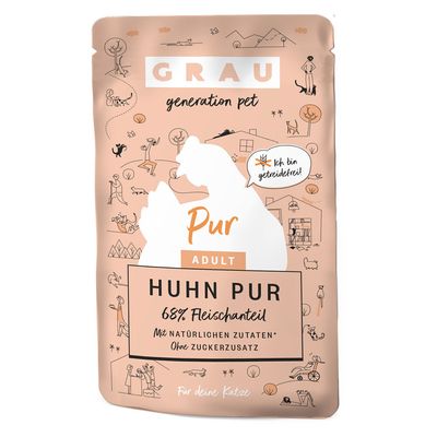 GRAU Adult Getreidefrei 16 x 125 g