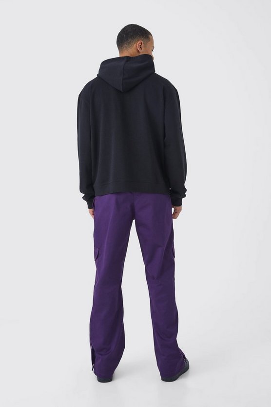 Tall Slim-Fit Colorblock Cargohose mit Lasche