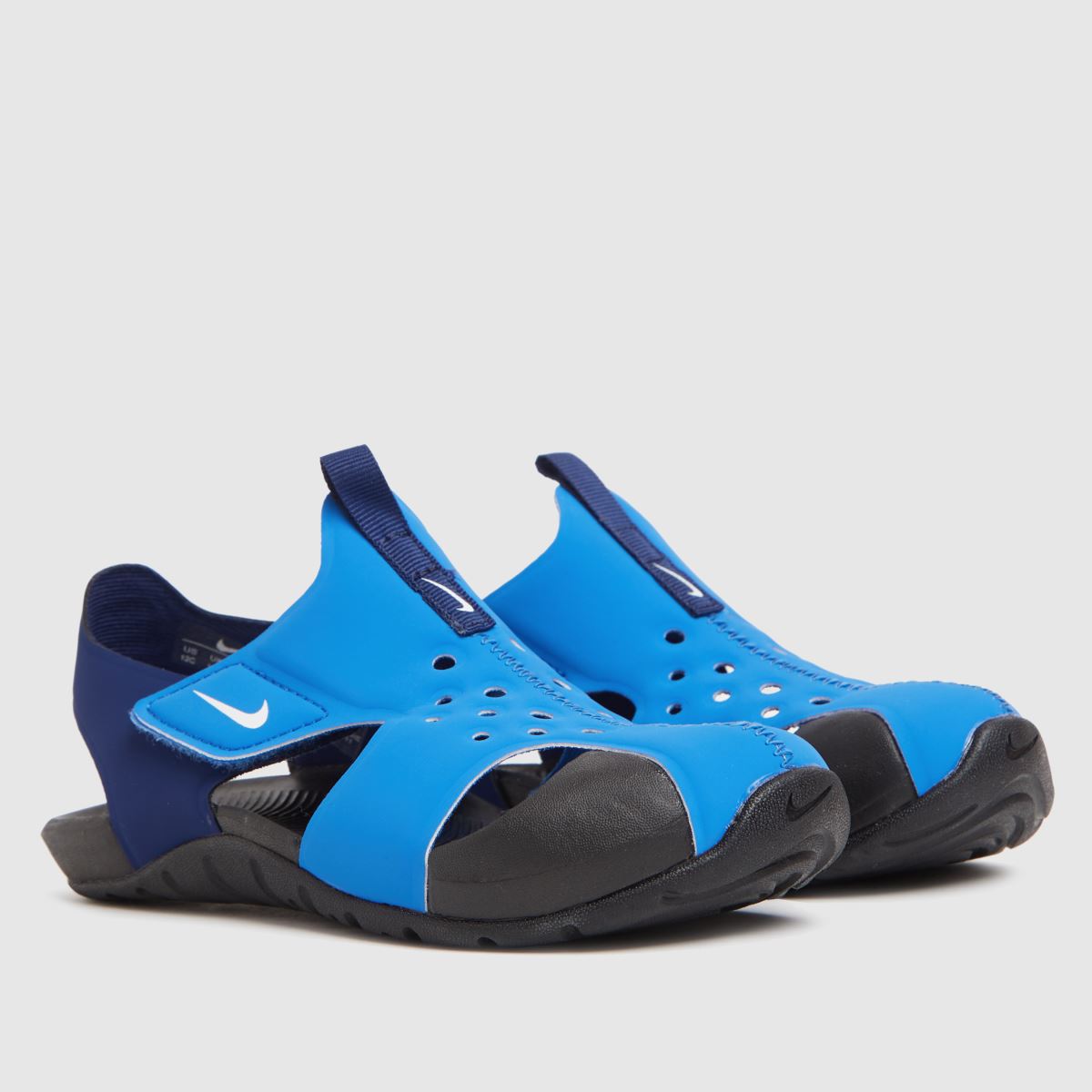 Nike blå Sunray Protect 2 pojkar juniorsandaler
