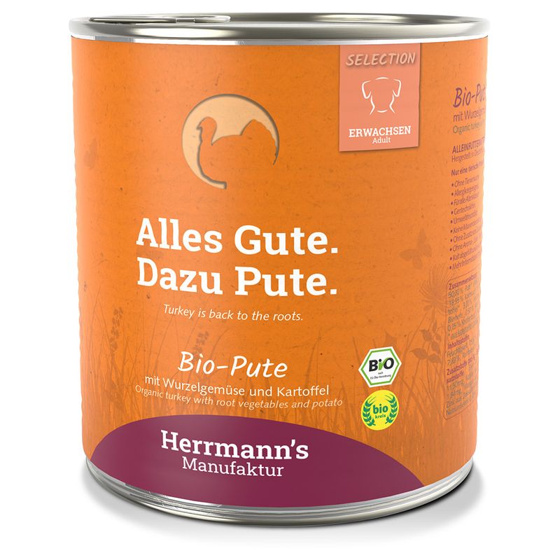 Herrmann´s Bio-Menü Sensitive 6 x 800 g