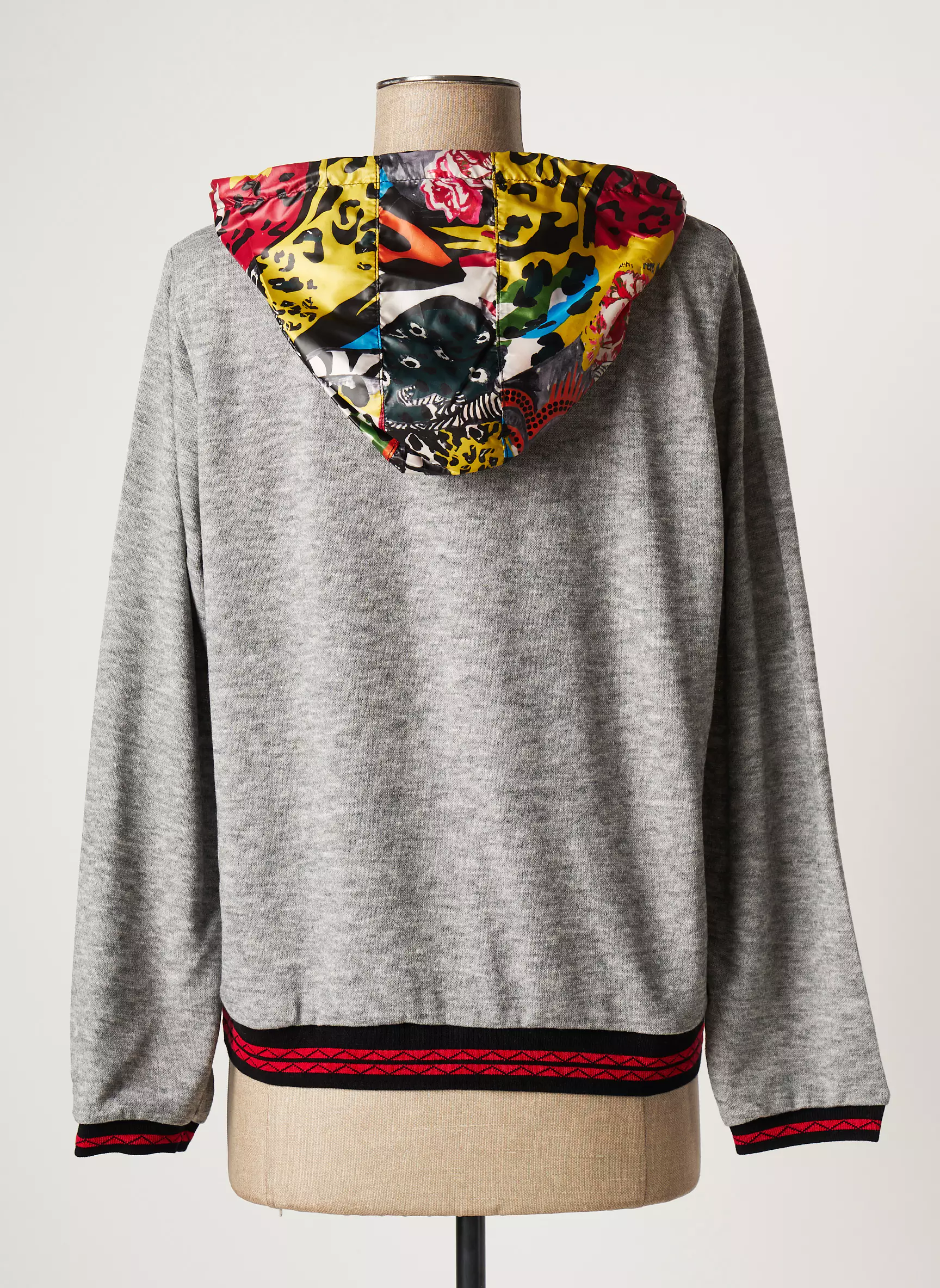 Maloka Vestecasual Femme couleur gris