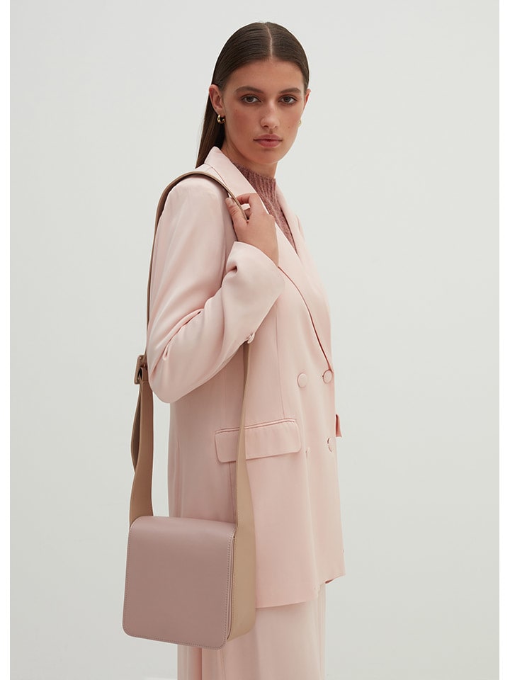 STEFANEL Umhängetasche in Rosa/ Hellbraun - (B)19 x (H)19 x (T)9 cm günstig kaufen onesize