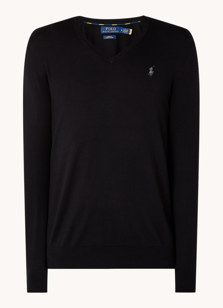 Πουλόβερ στενής εφαρμογής από τον Ralph Lauren σε βαμβάκι pima